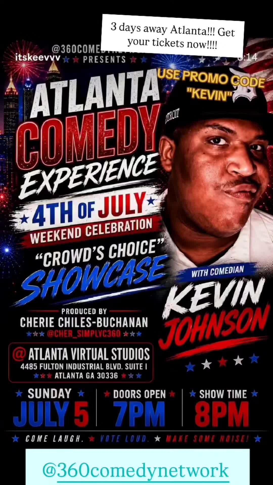 @Comedian Kevin Johnson