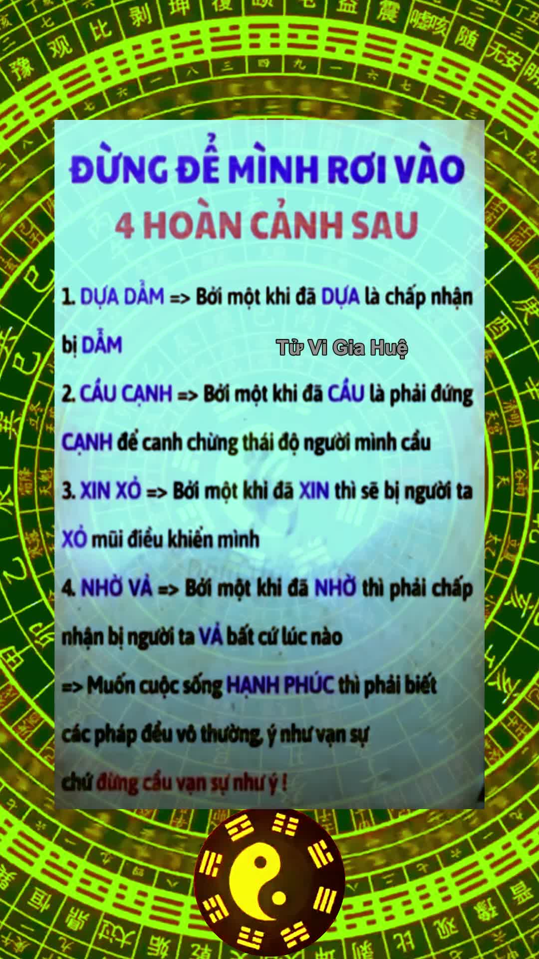 @Tử Vi Thần Số Học Gia Huệ