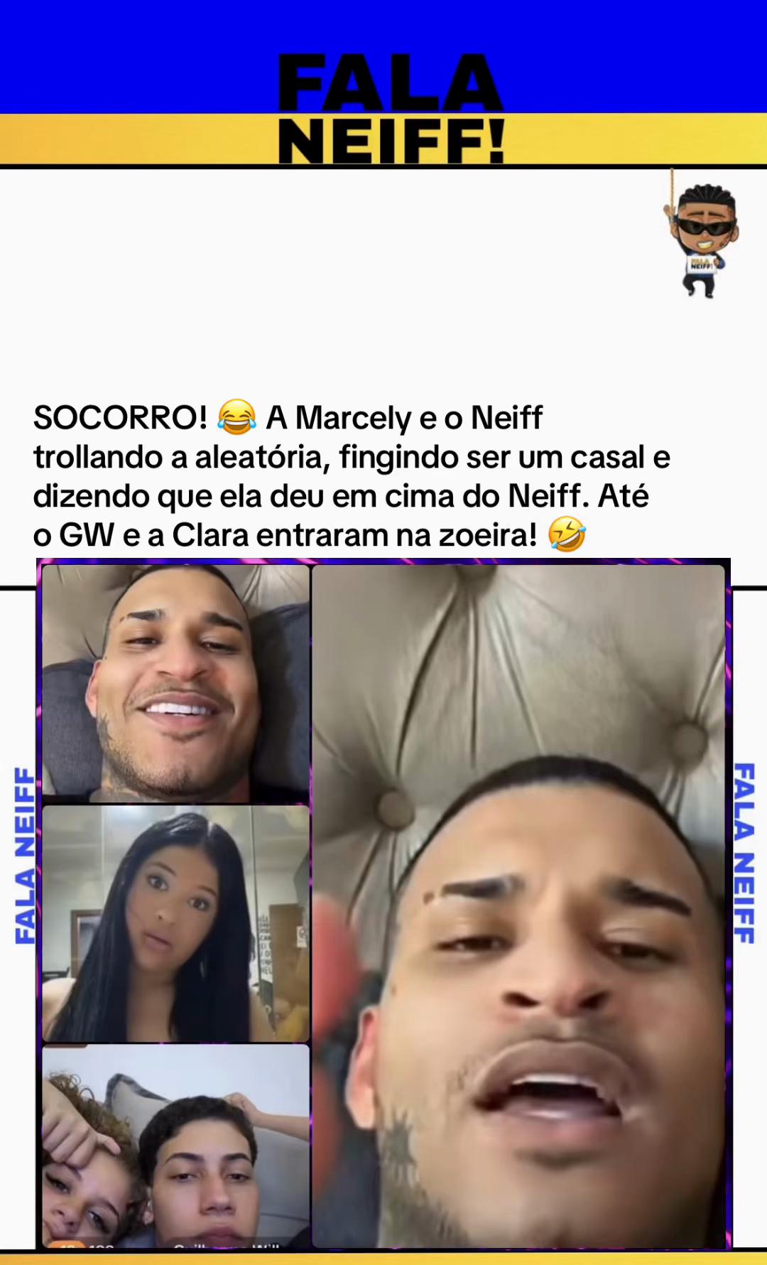 @FALA NEIFF! 👍🏻👎🏿