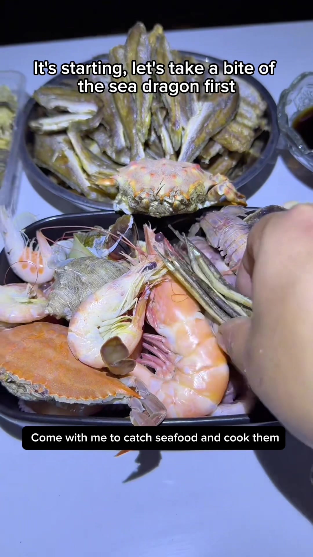 @Catch fish by hand