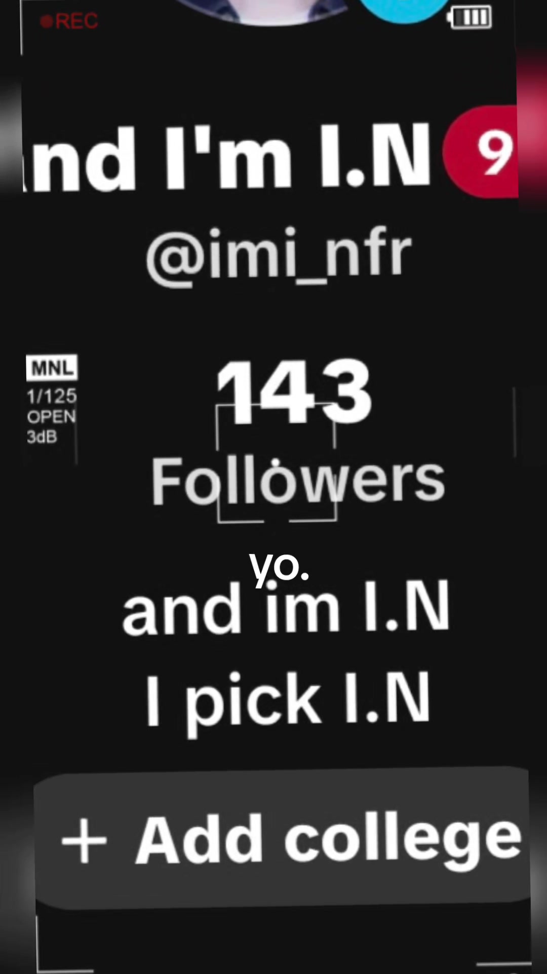 @and I'm I.N
