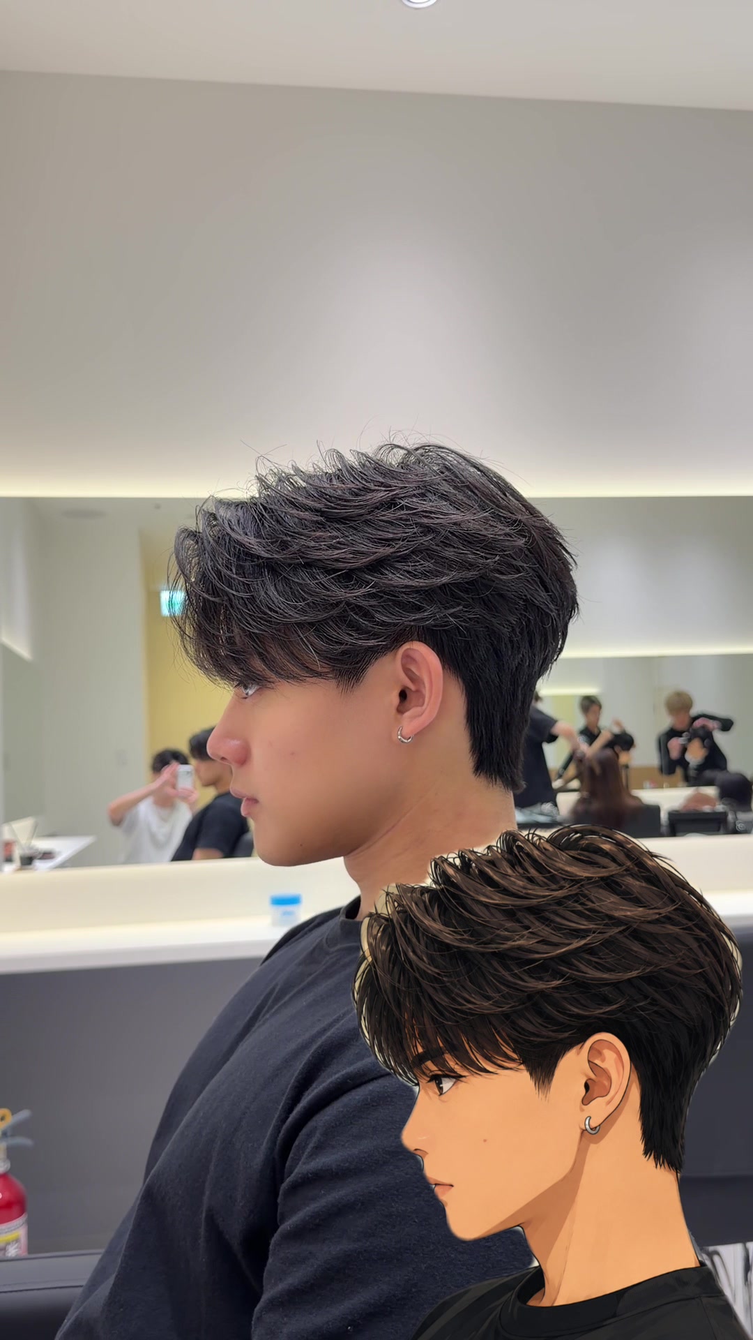 @大阪梅田メンズパーマ翔吾