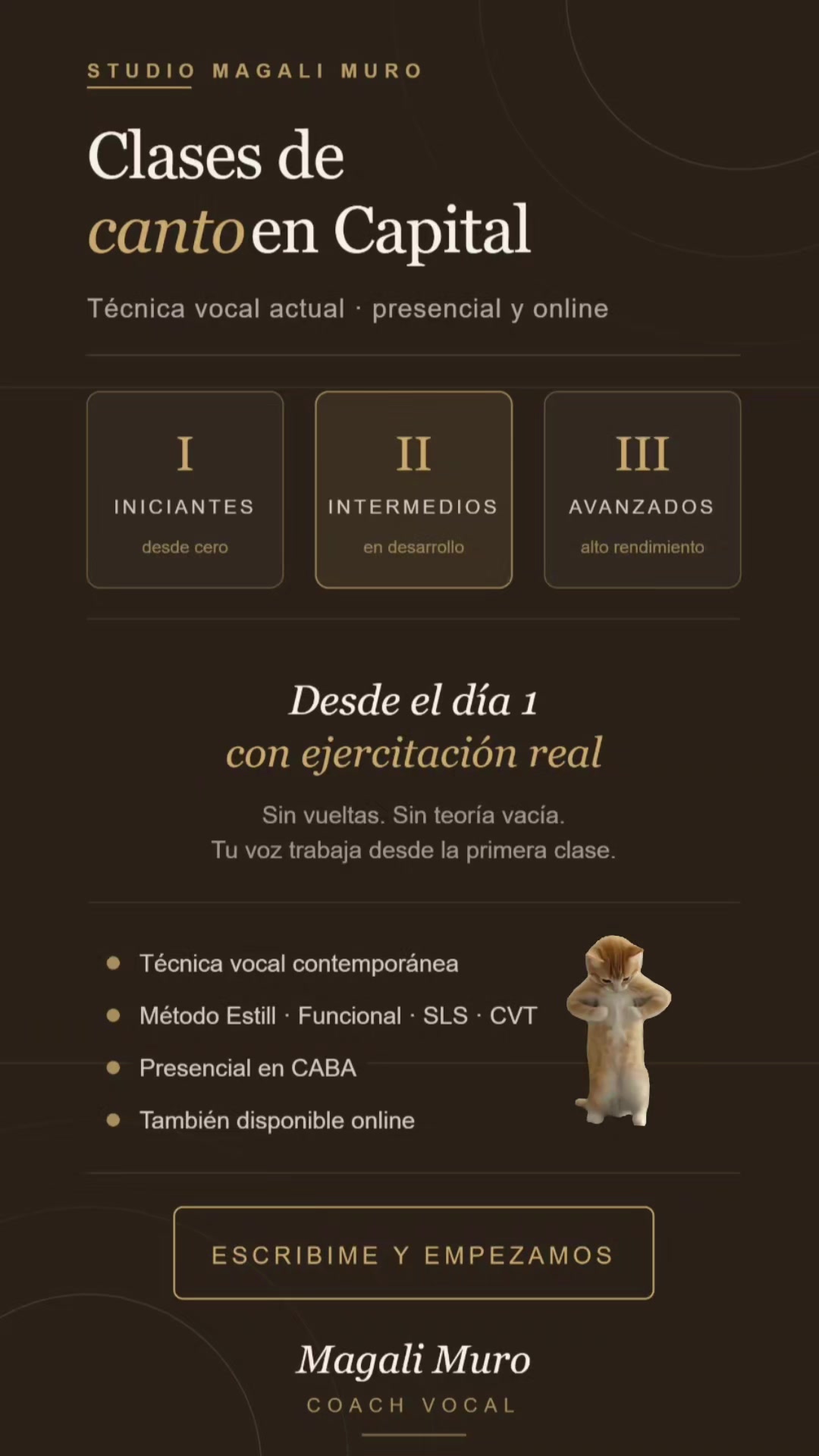 @Clases de canto - Magali Muro