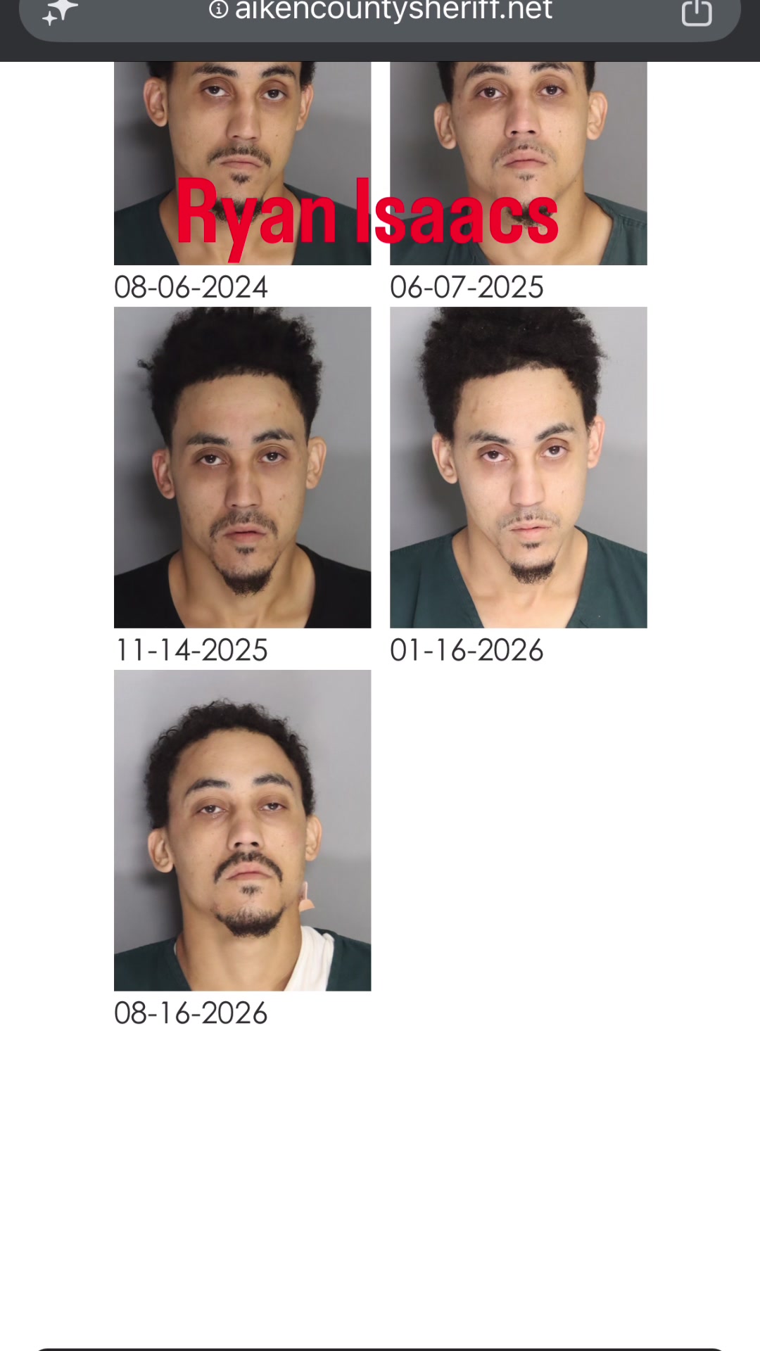 @Aiken Arrests