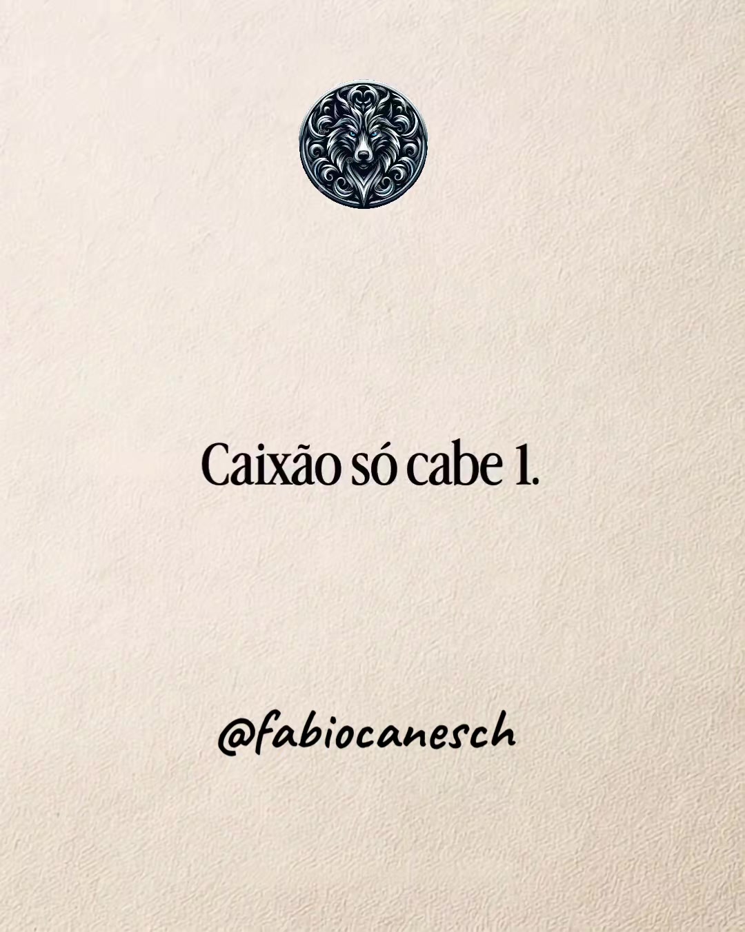 @Fábio caneschi de Oliveira