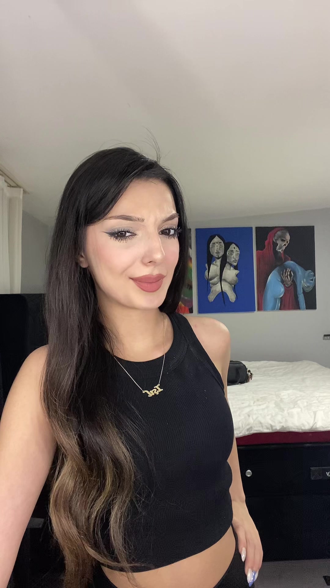 @:)