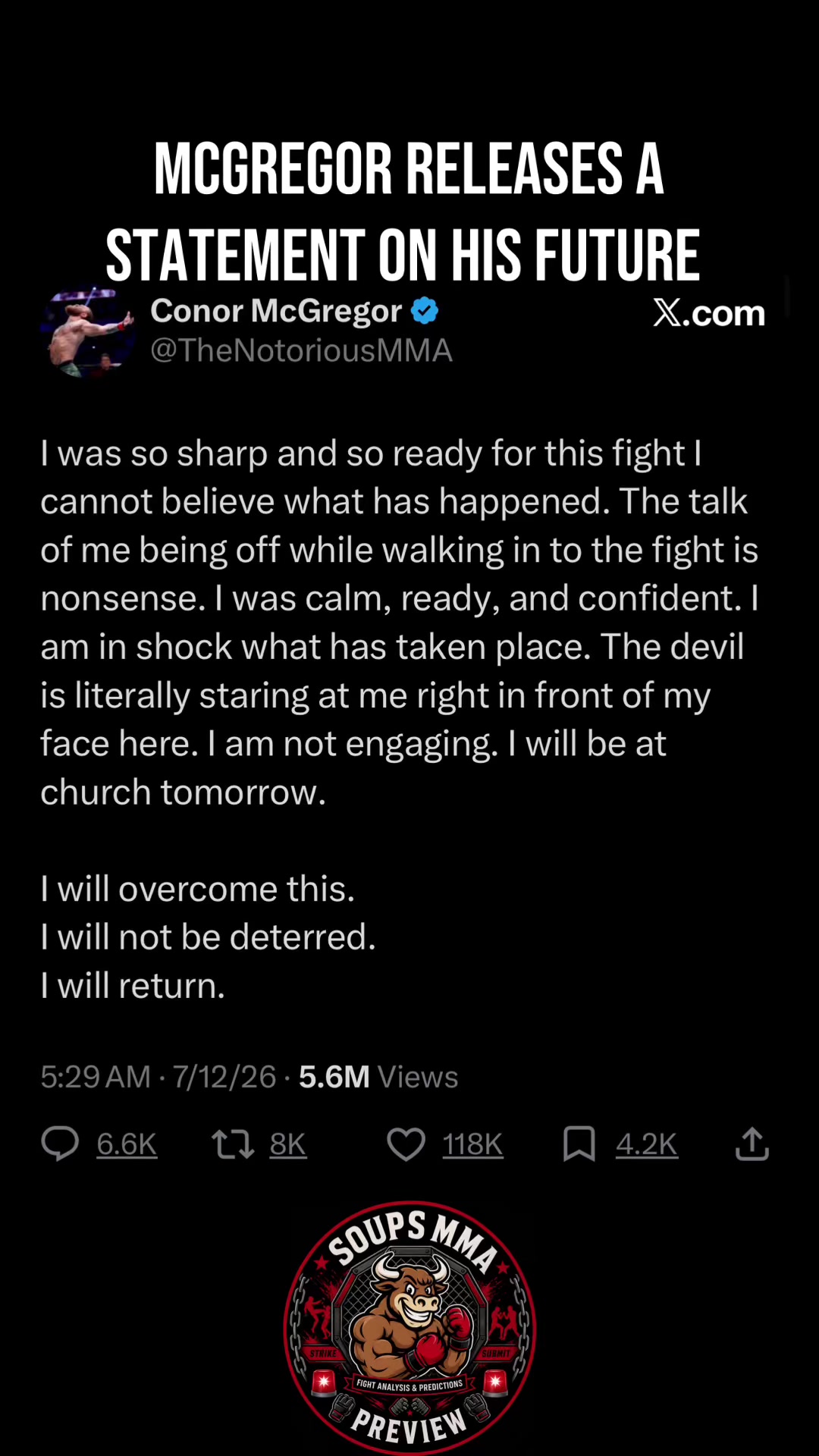 @⚔️ 🚨Soups MMA Preview 🚨⚔️