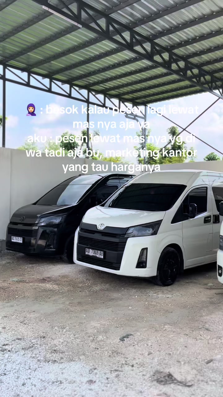 @SEWA HIACE SOLO RAYA