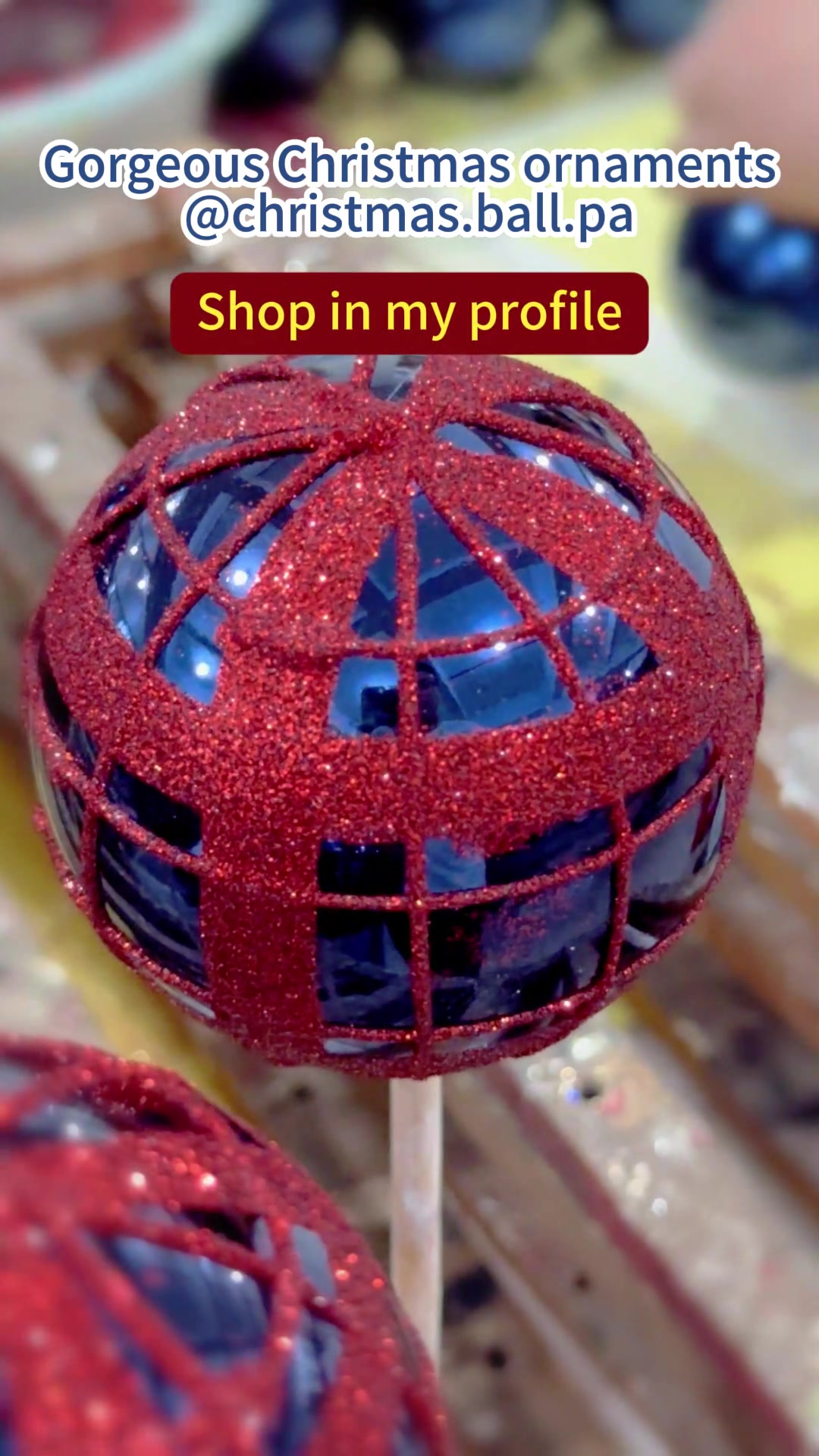 @christmas ball painting