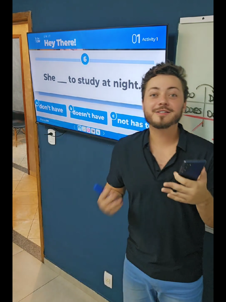 @Tom &bull; English Teacher