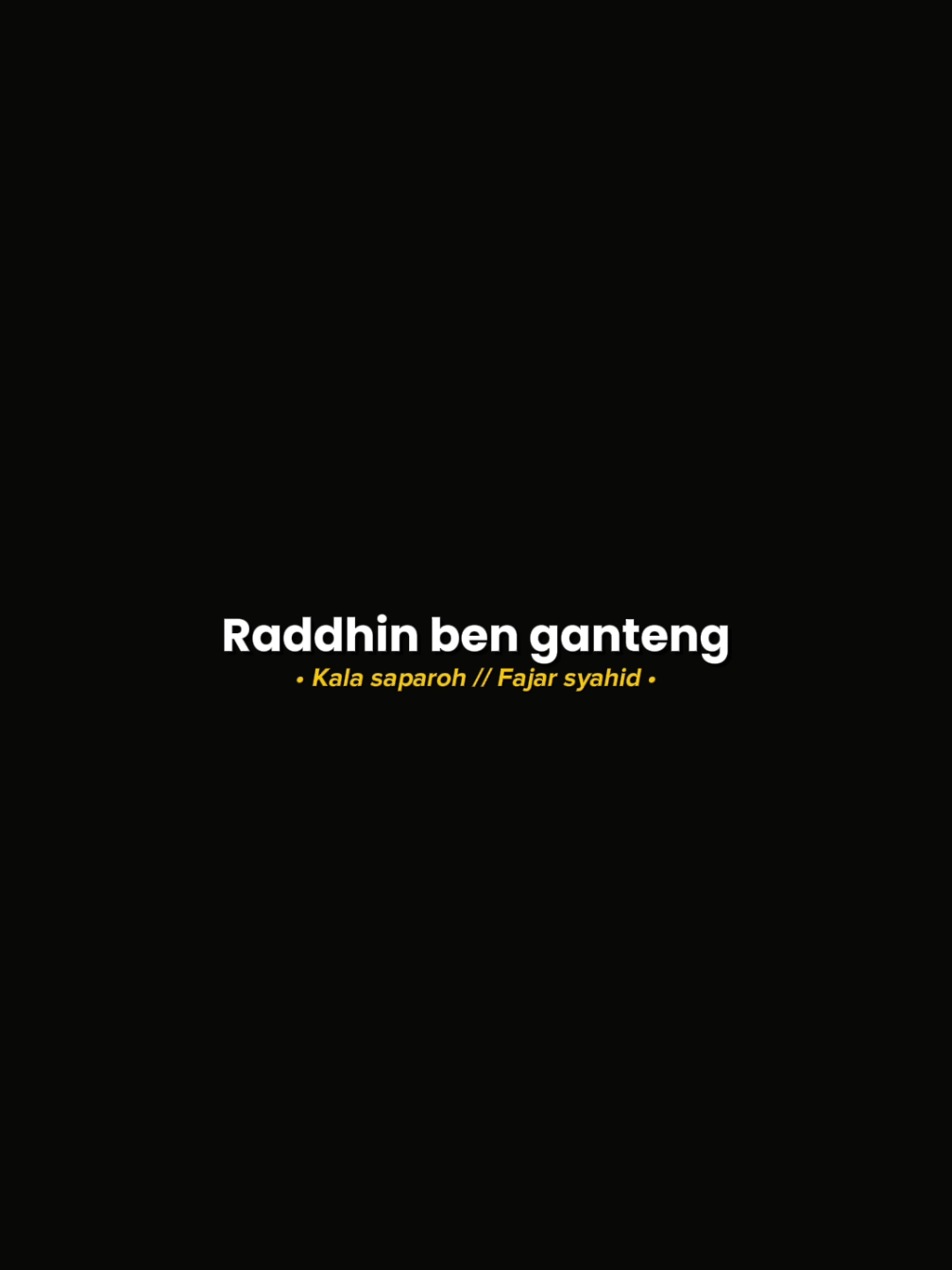 @Tretan MADURA🎟 ✪