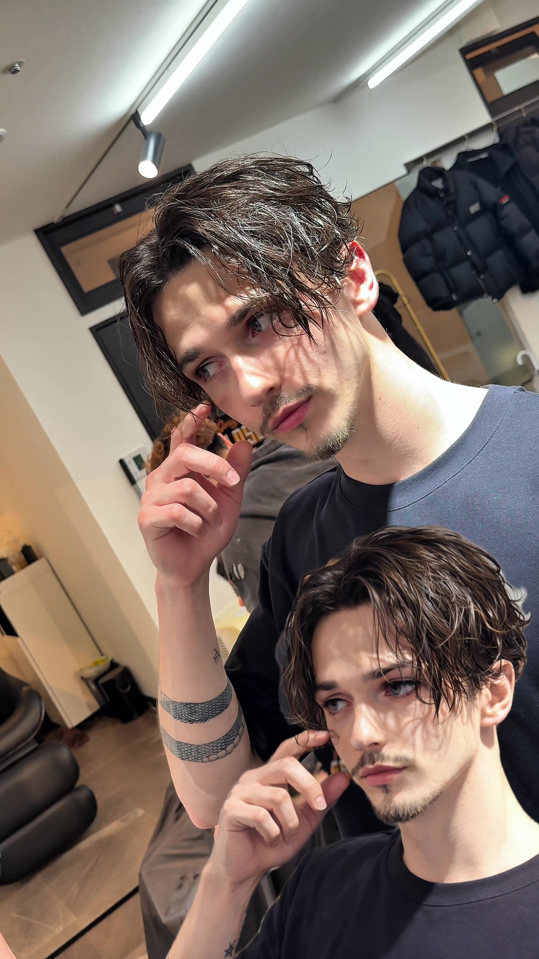 @海外風ヘア職人　KENT .【スペインカール.短髪】