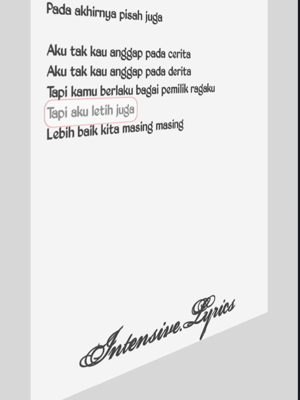 @Intensive.Lyrics