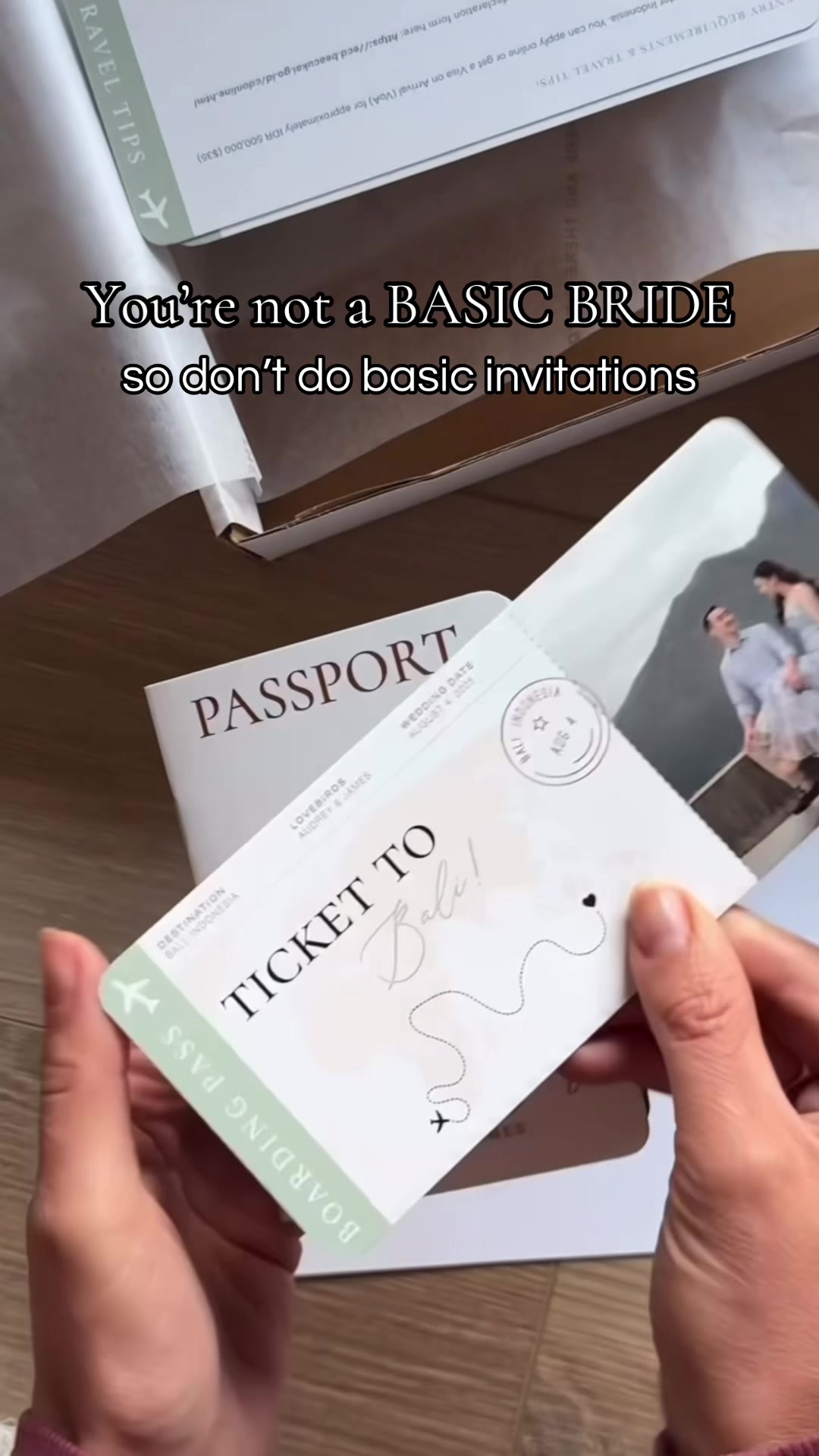 @destination wedding invites