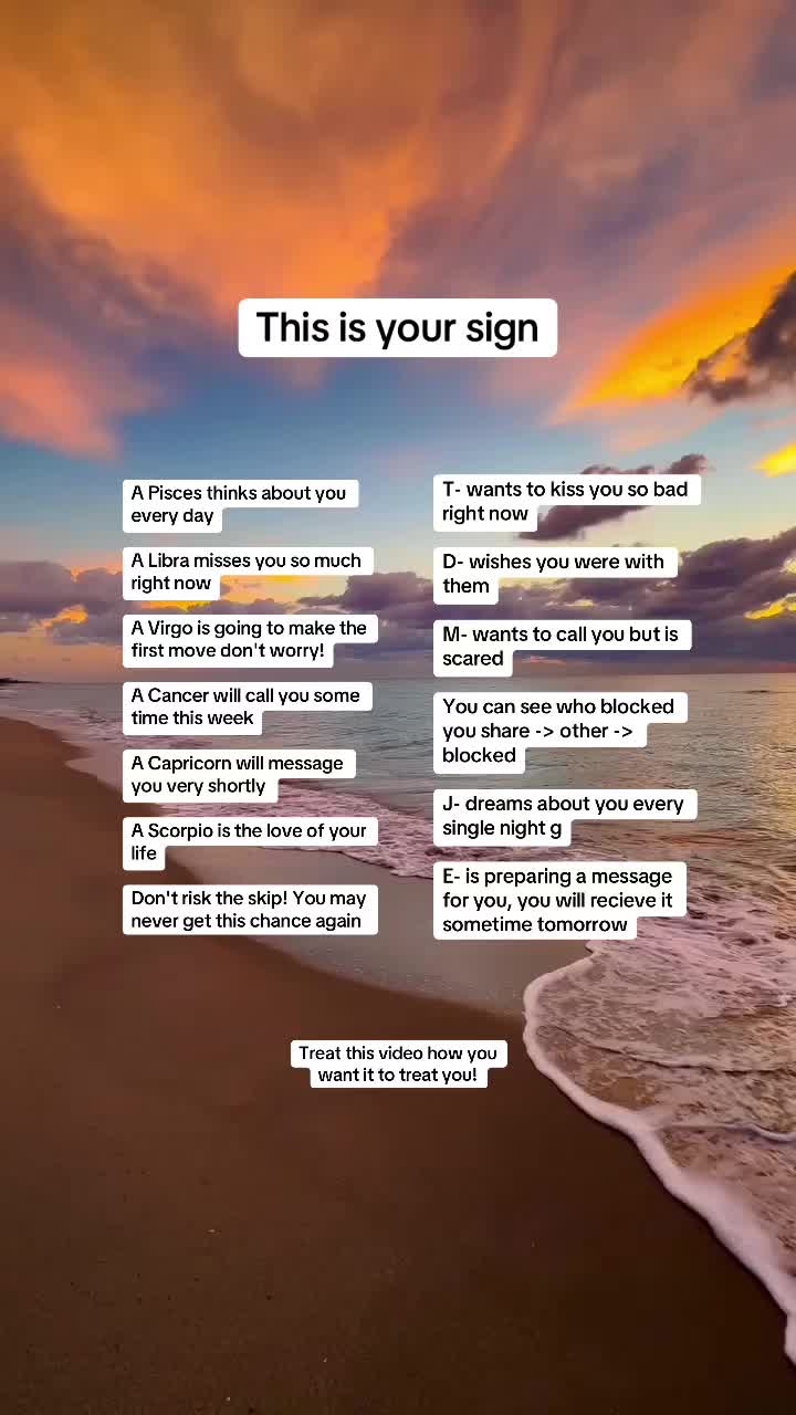 @This is your sign