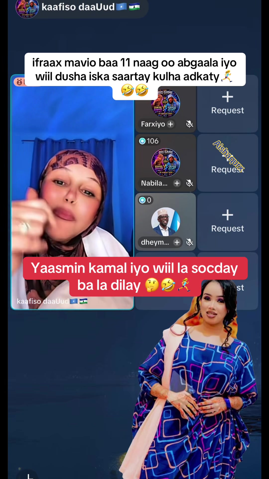 @Aisha Qurux tv📺🏃♀️➡️🥷