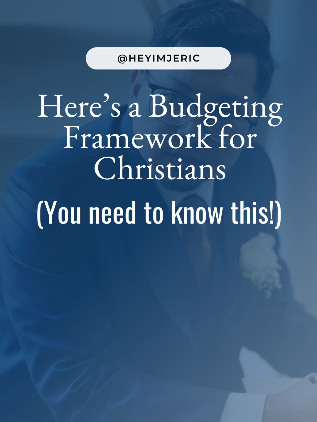 @Jeric Timbang |BiblicalFinance