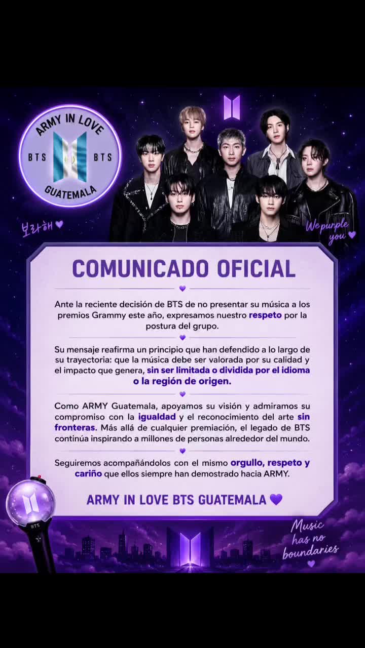 @Army In Love BTS Guatemala