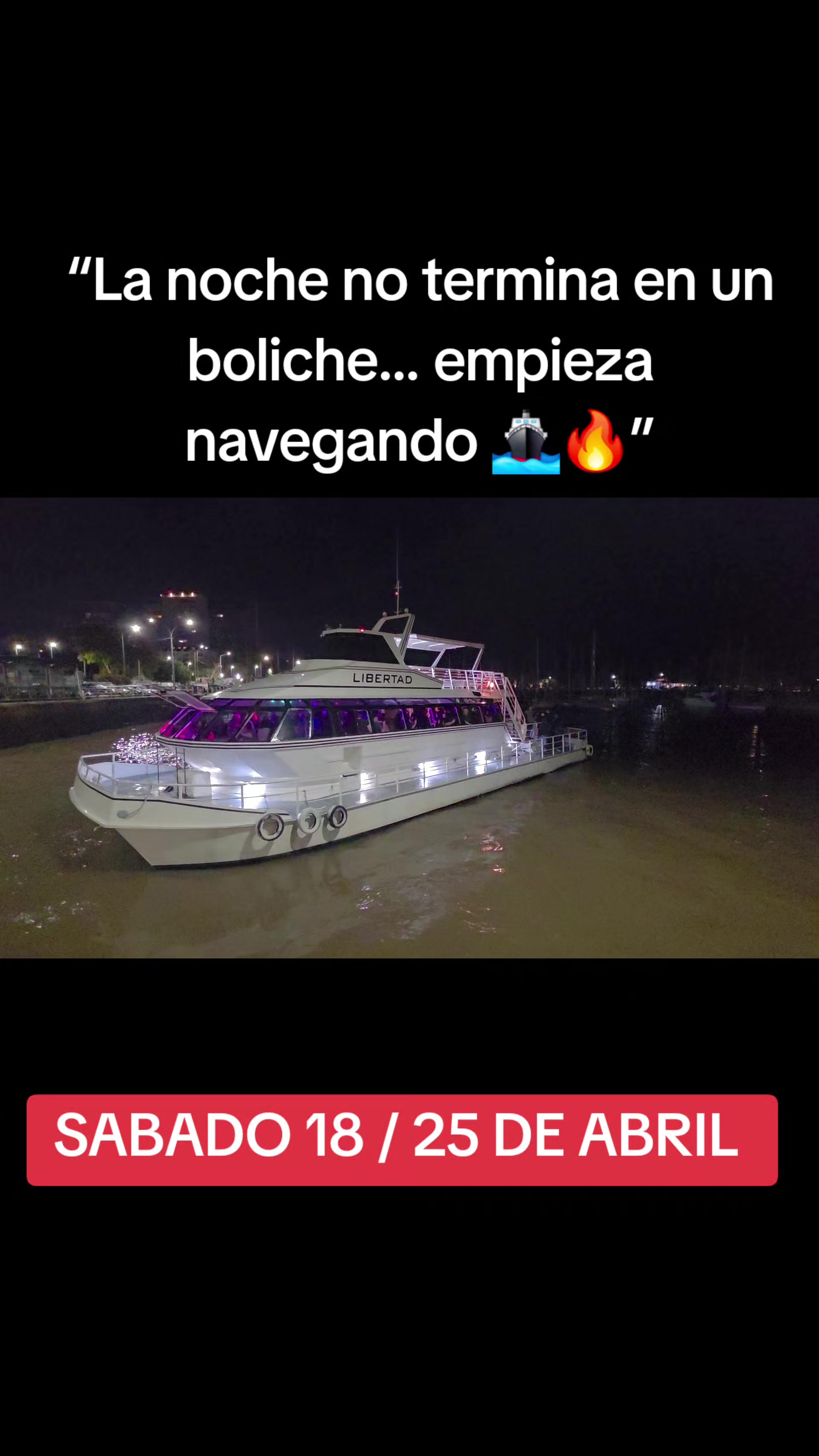 @fiesta en barco