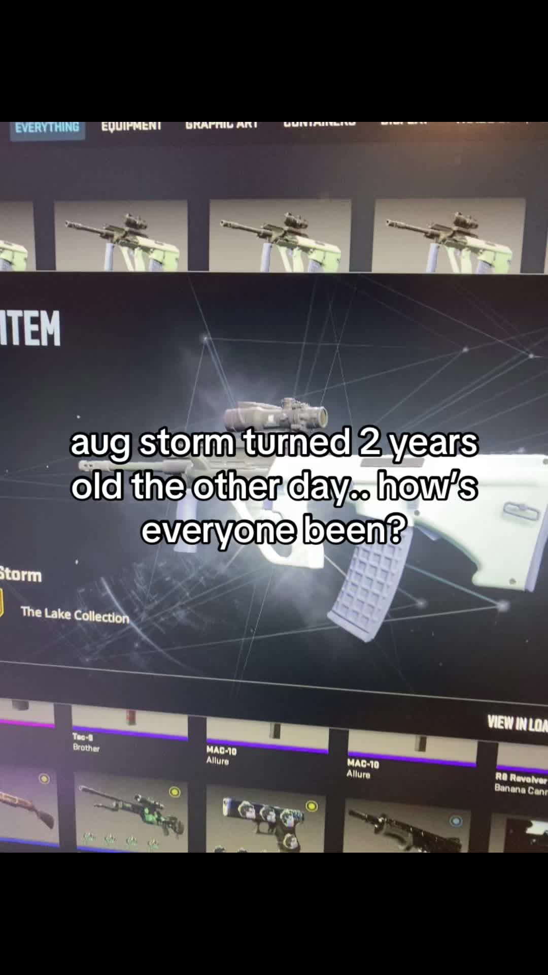 @AUG | Storm (Minimal Wear)