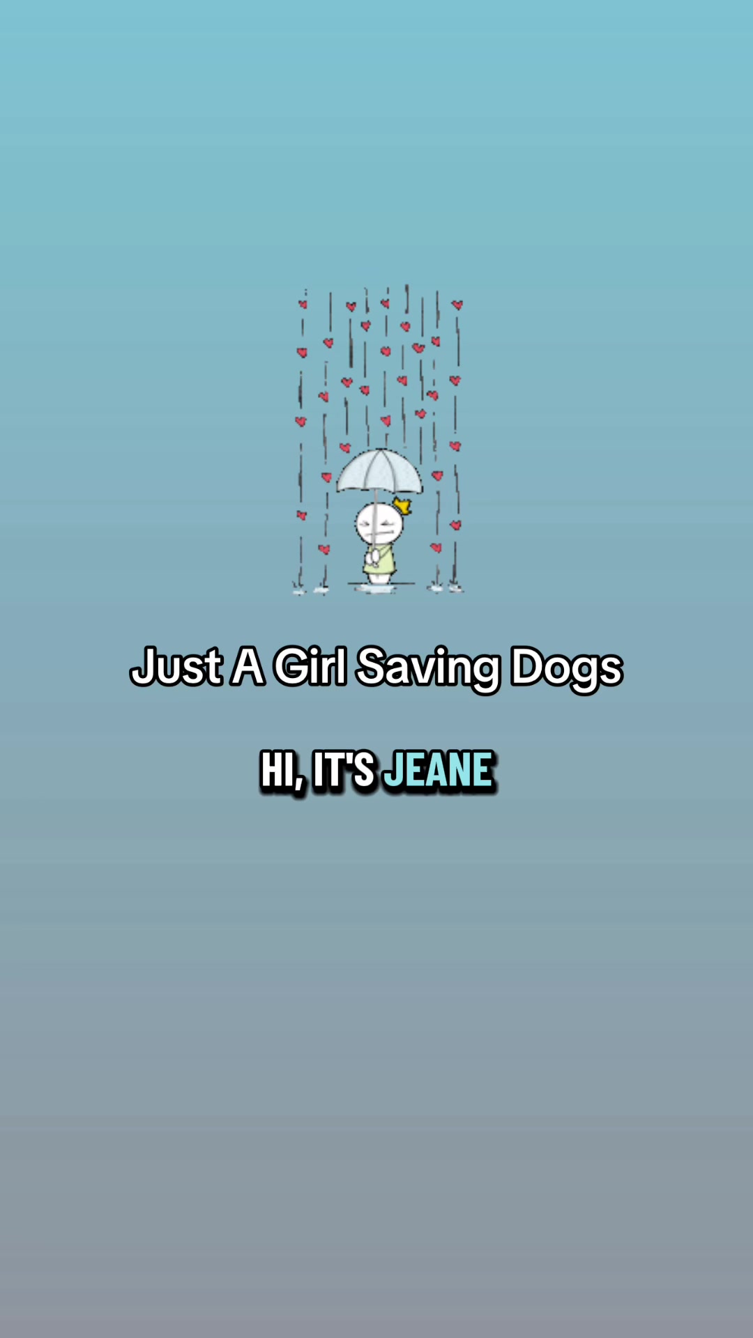 @Just A Girl Saving Dogs