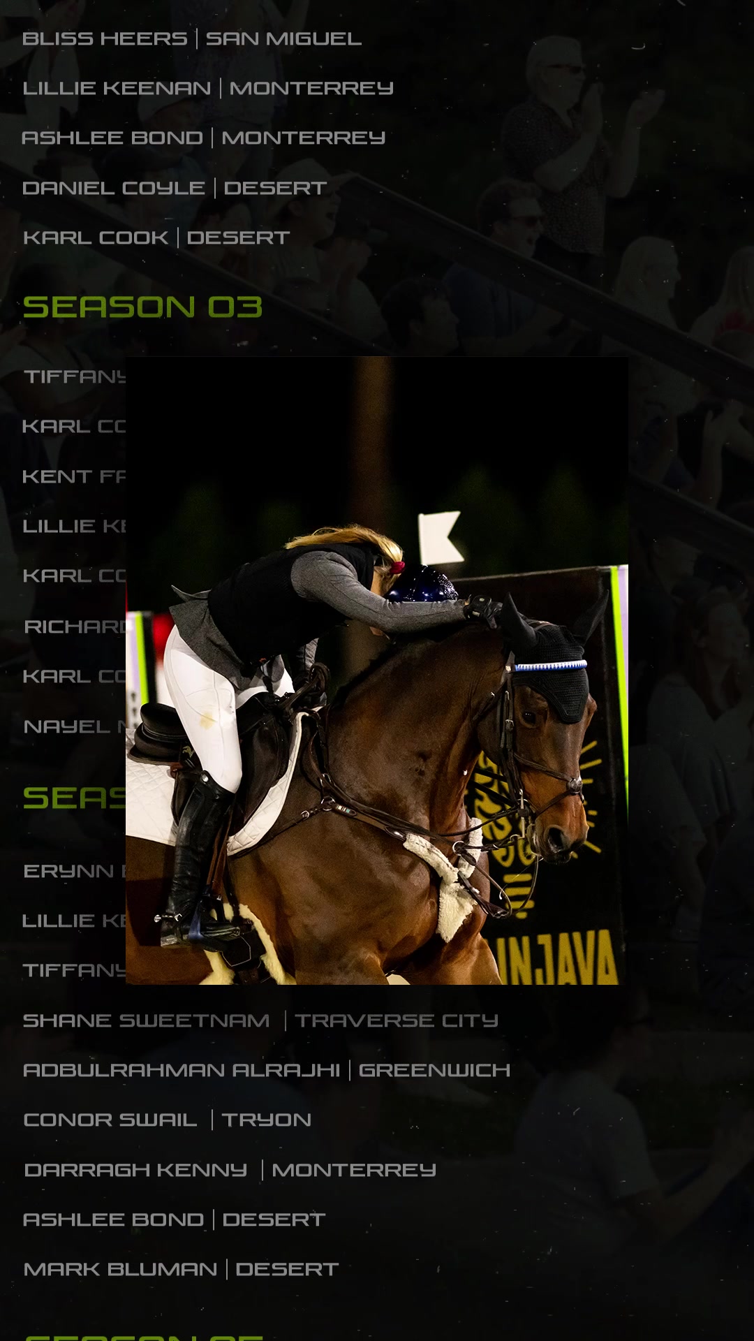 @Major League Show Jumping
