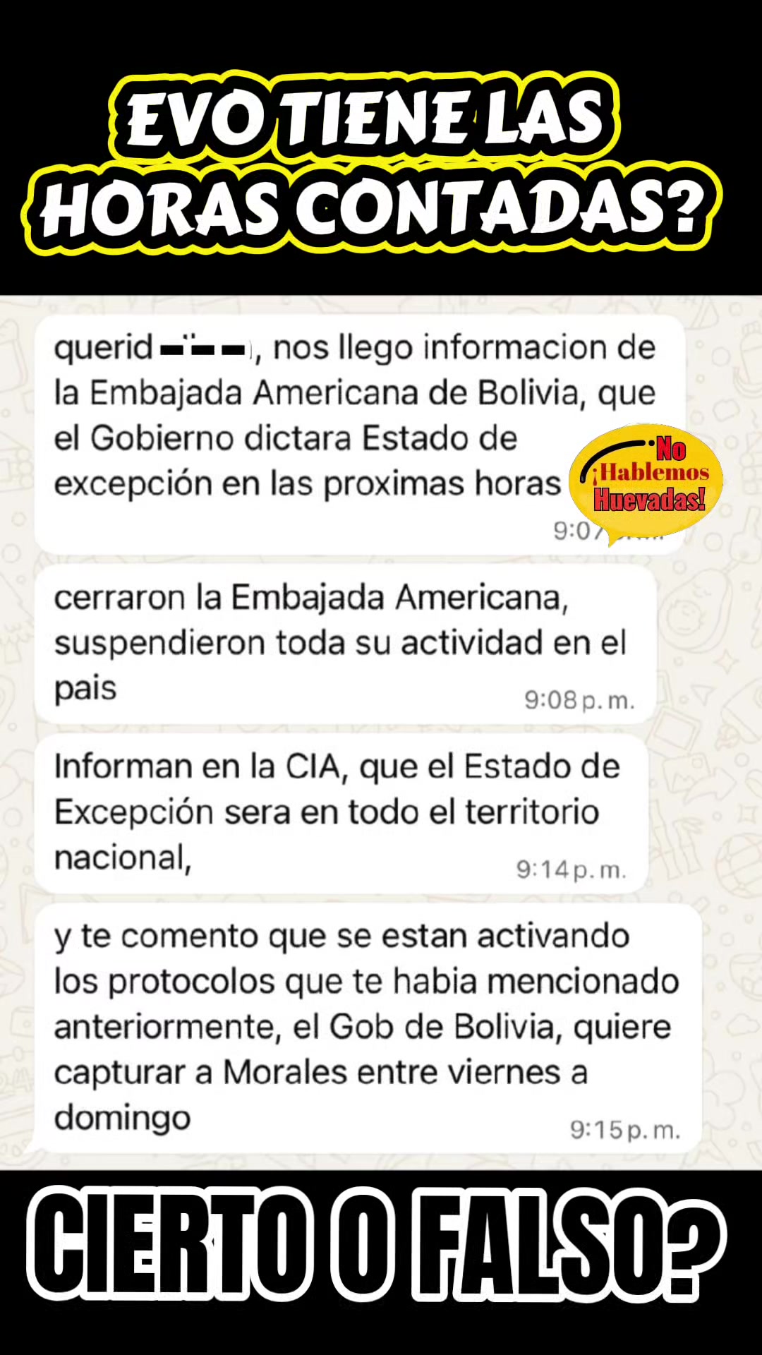 @NO HABLEMOS HUEVADAS