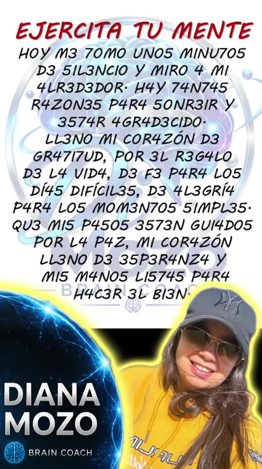 @Gimnasia Cerebral Coach Diana