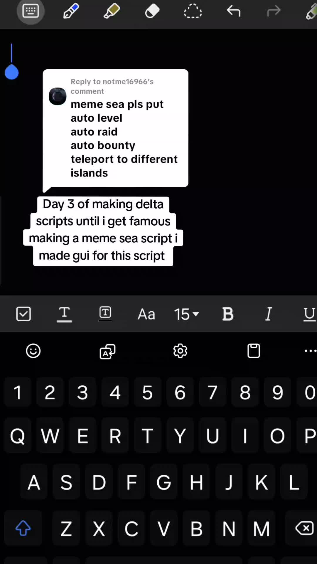 @Delta script