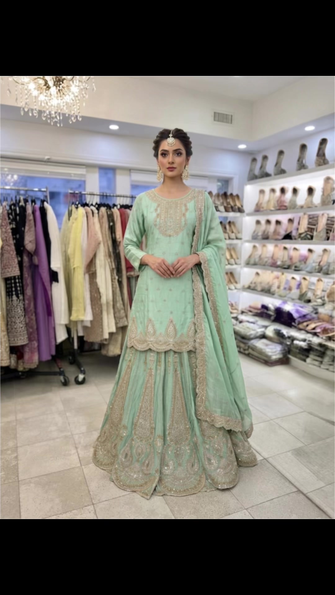 @Lukhnowi Fashions Chikankari