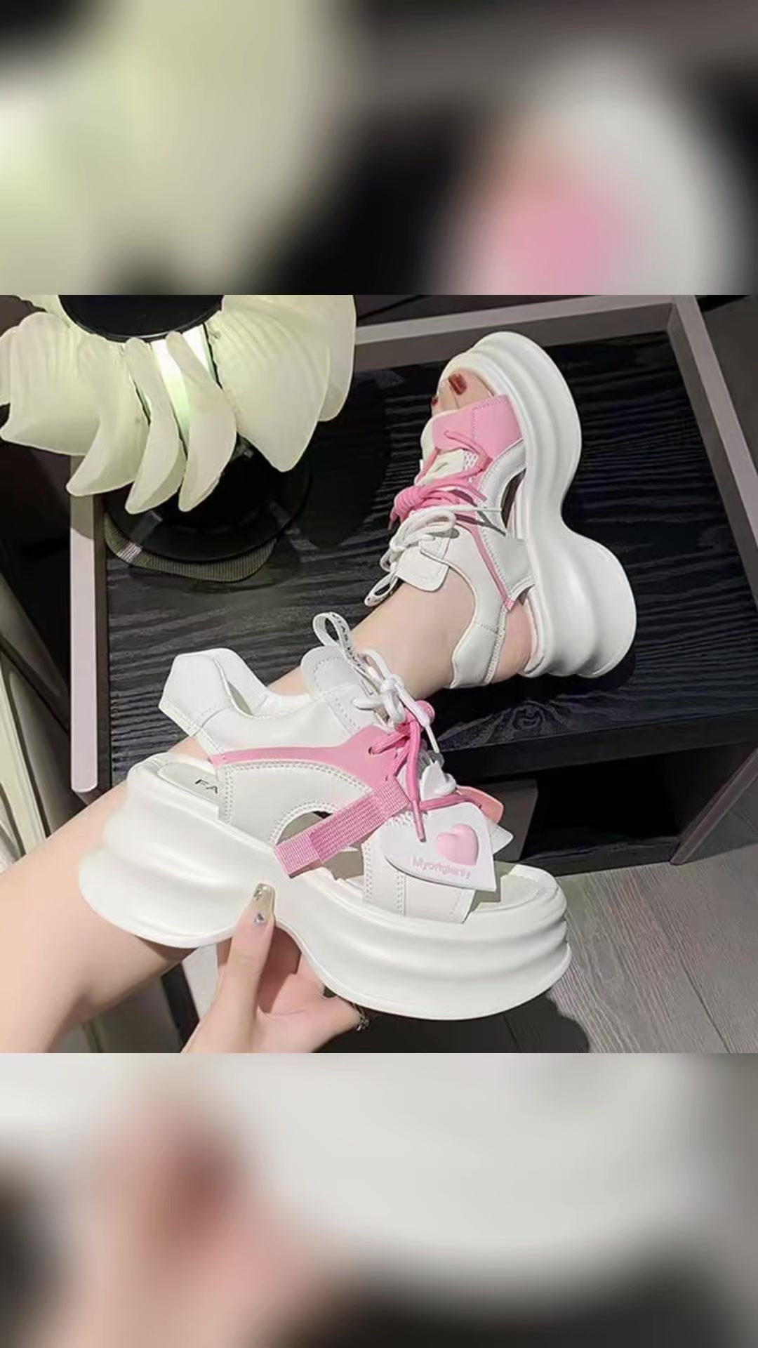 @Footwear Vendor In Trade Fair