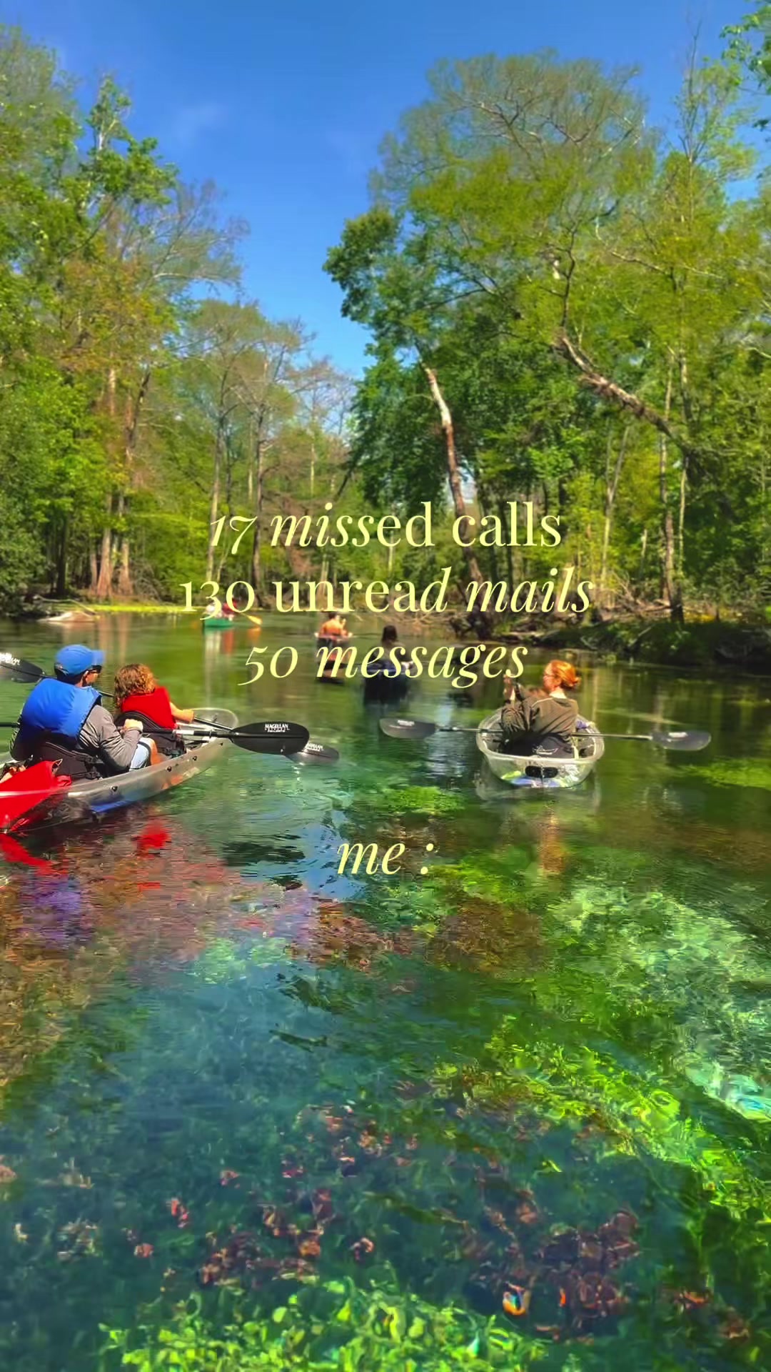 @Gilchrist Blue Clear Kayaking