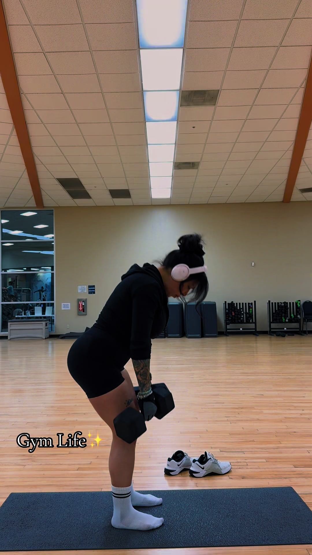 @Stina be at the Gym