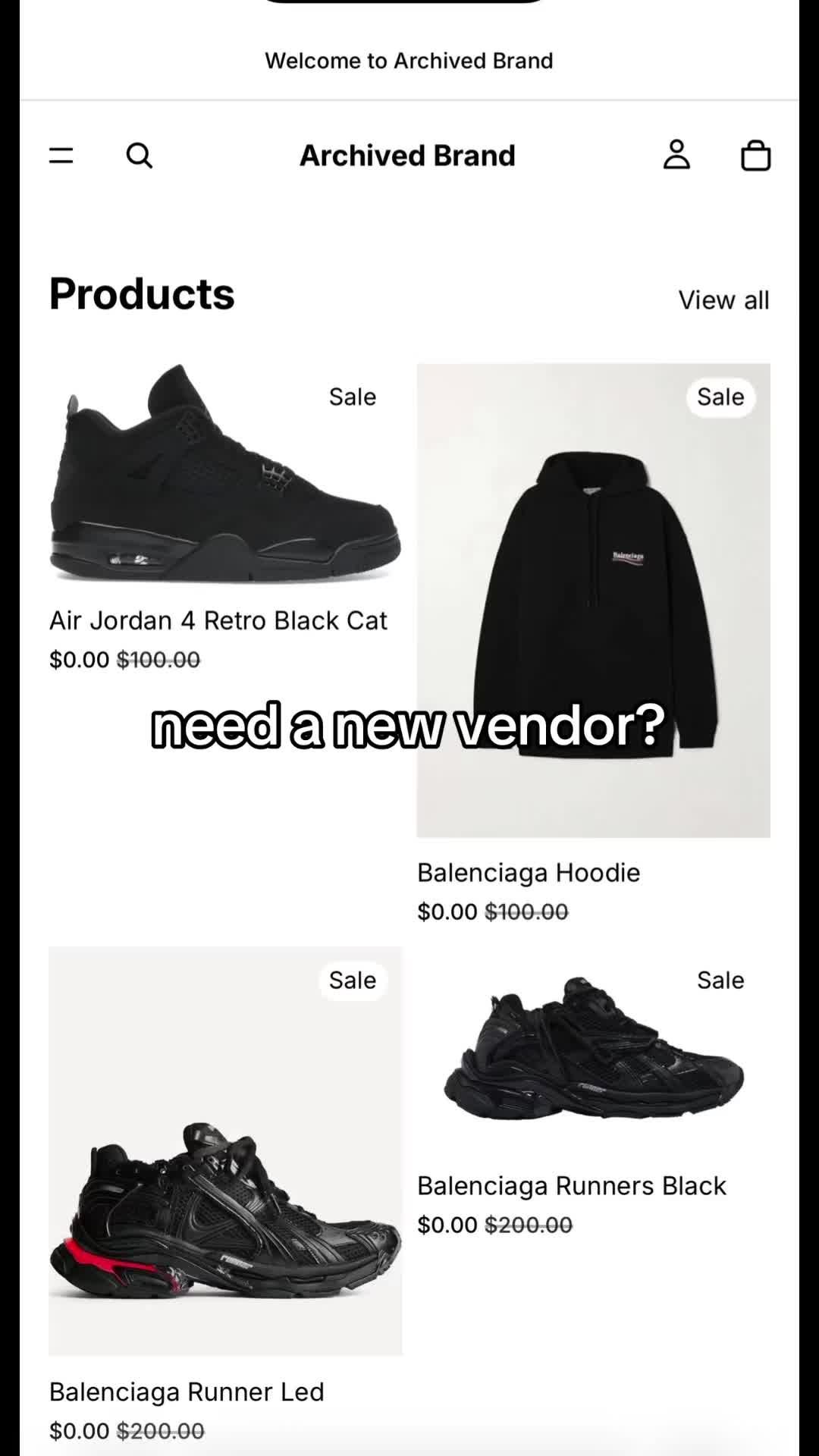 @Archived Brand Shop