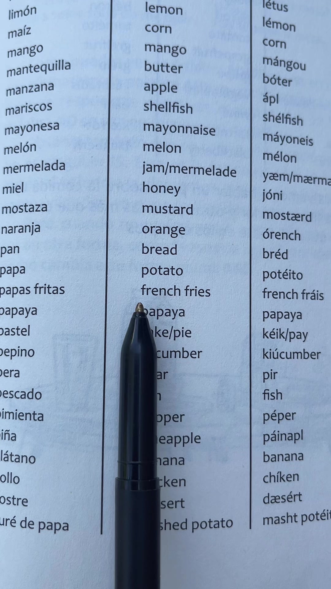 @ingles/español