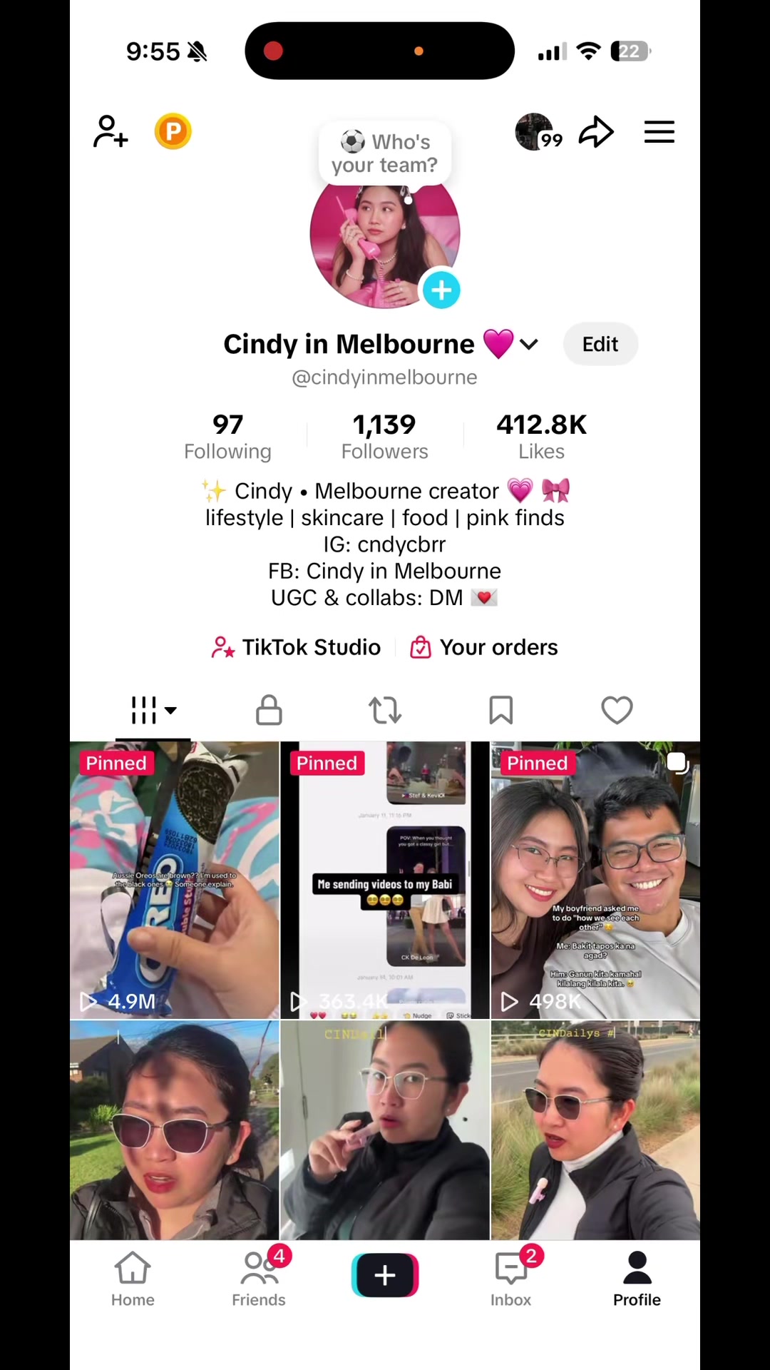 @Cindy in Melbourne ๐ฉท