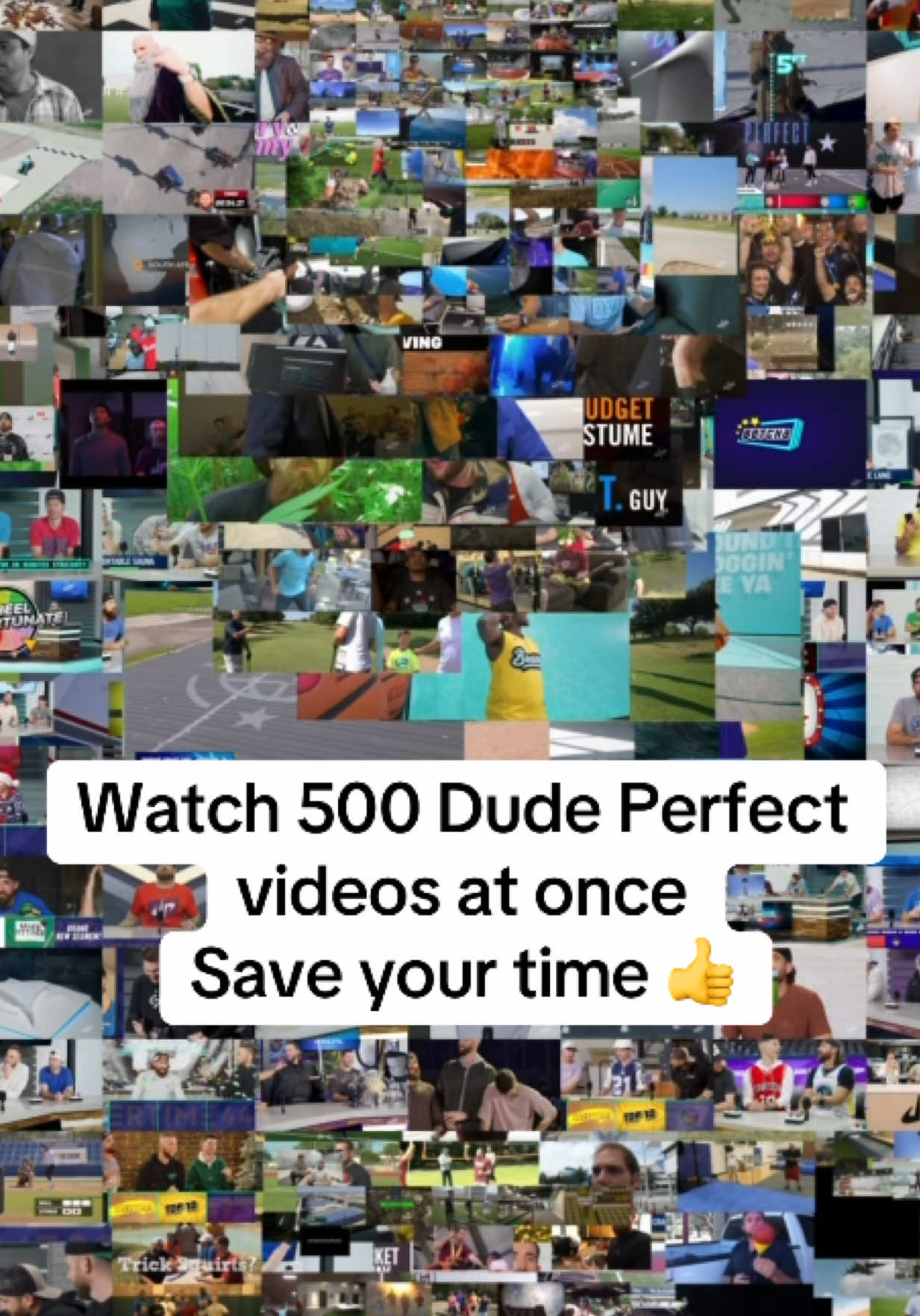 @Dude Perfect