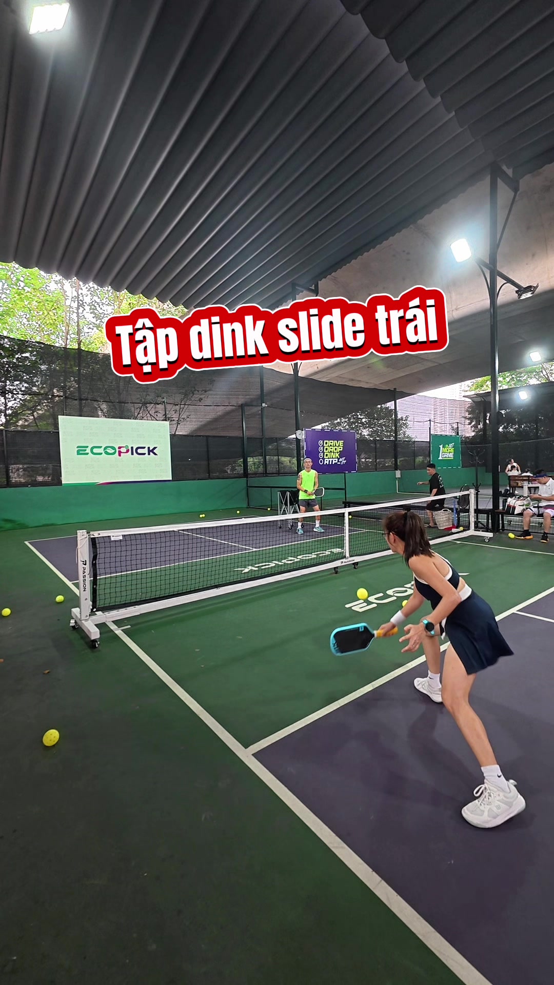 @Vợ chồng U50 m&ecirc; pickleball