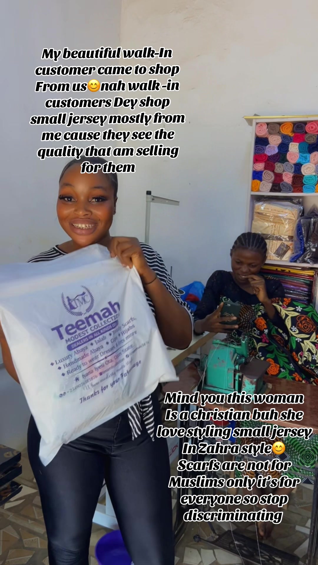 @SCARF/ABAYA VENDOR IN OTA OGUN