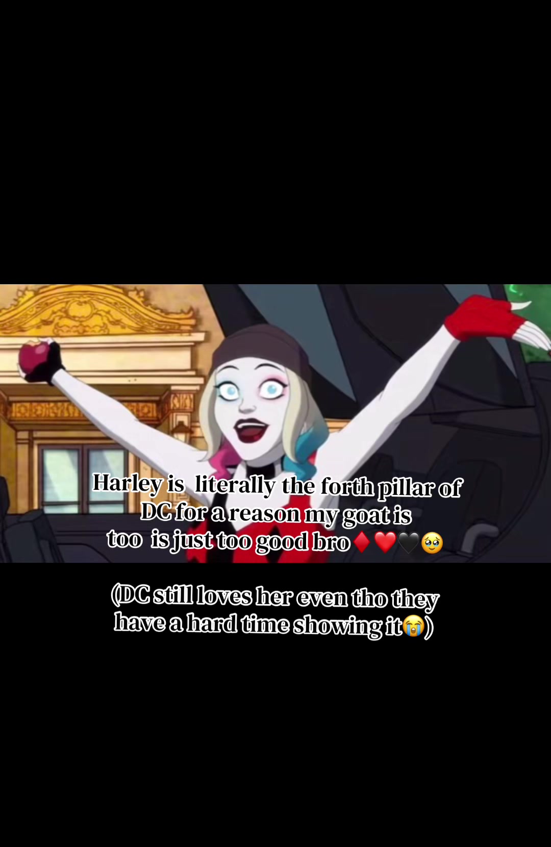 @Harley Quinn fan/ glazer❤️🖤♦️