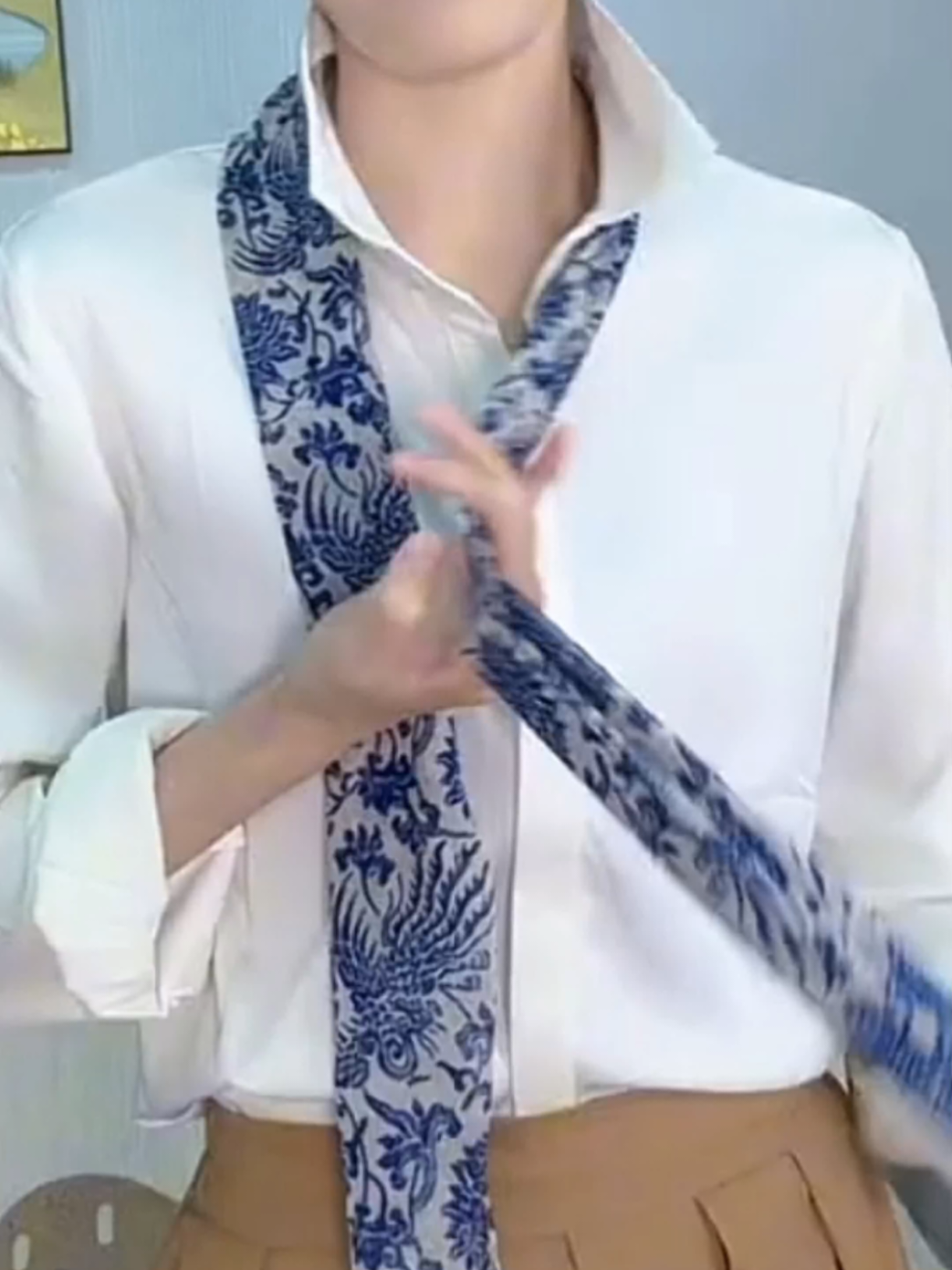 @Silk Scarf
