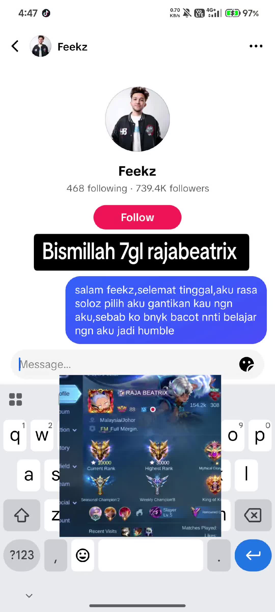 @Raja Beatrix