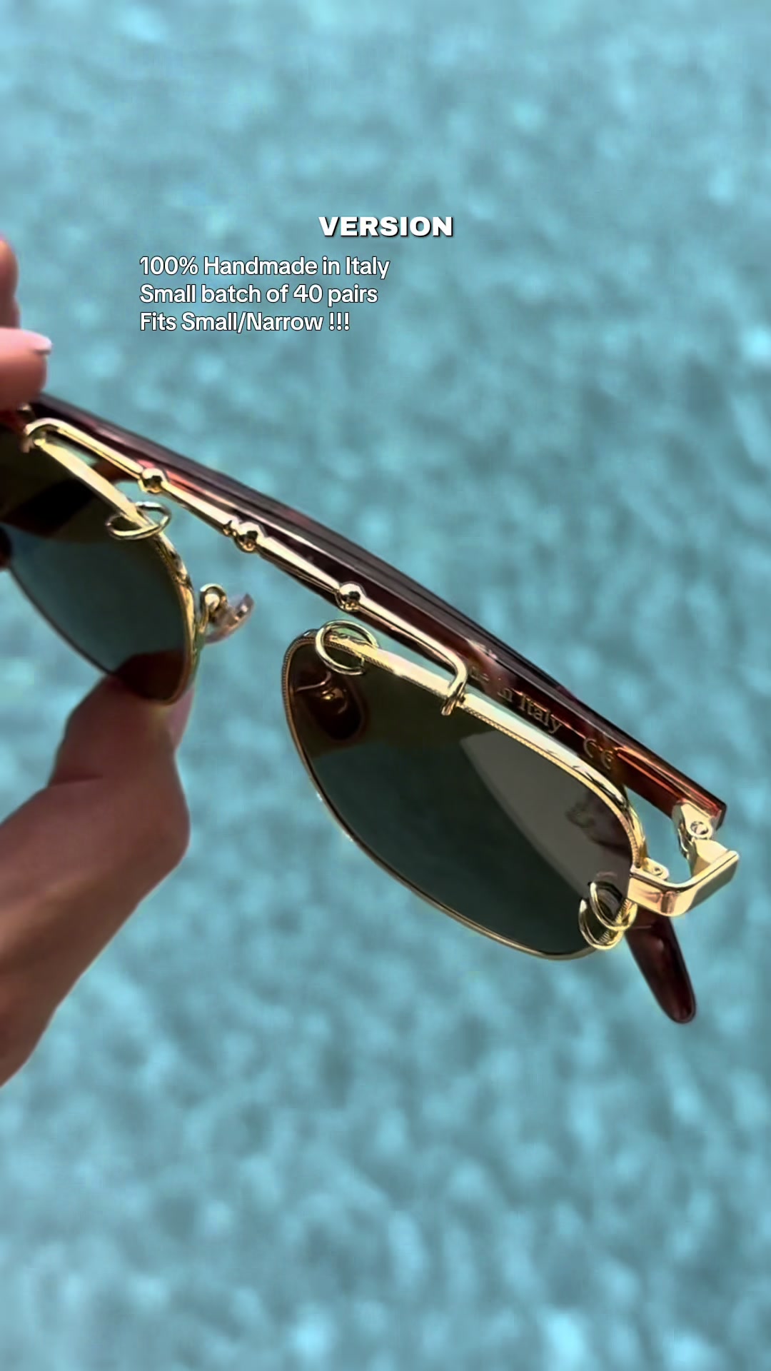 @MEMORÍ •Narrow Fit Sunglasses