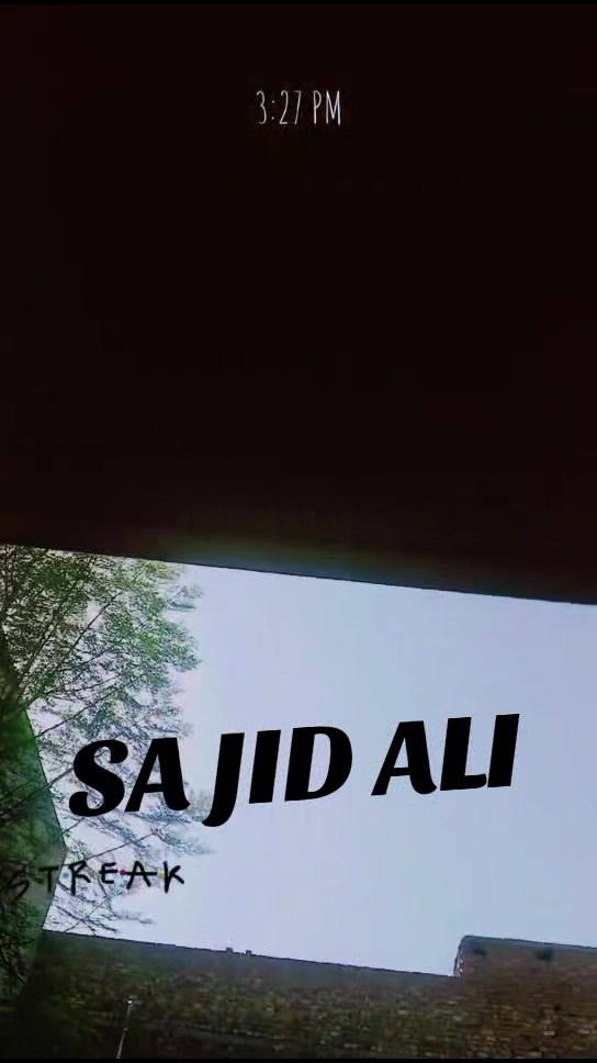 @SAJID ALI