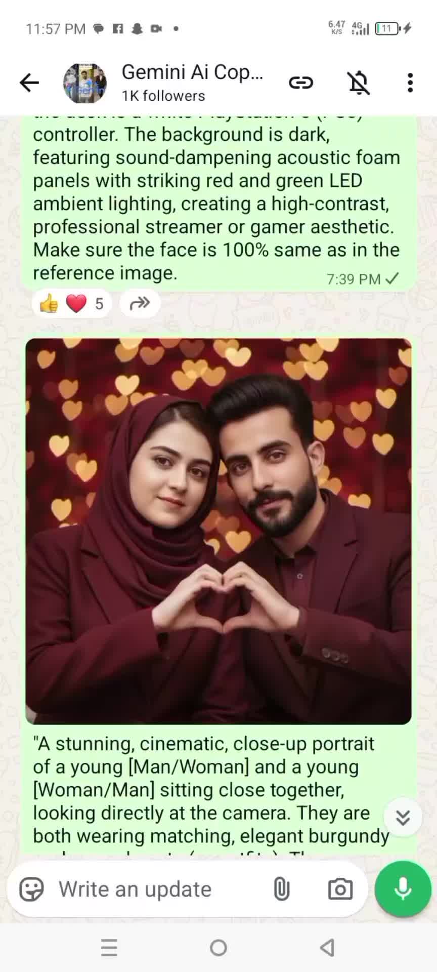 @Gemini Ai Copy Paste Prompt