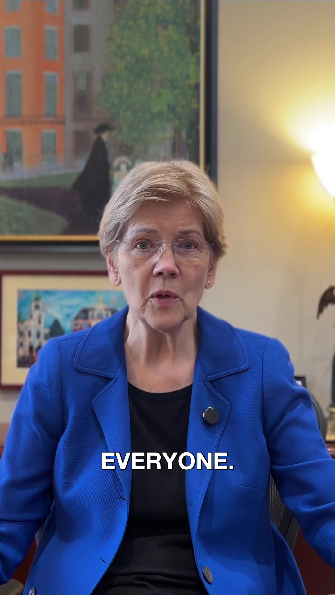 @Elizabeth Warren