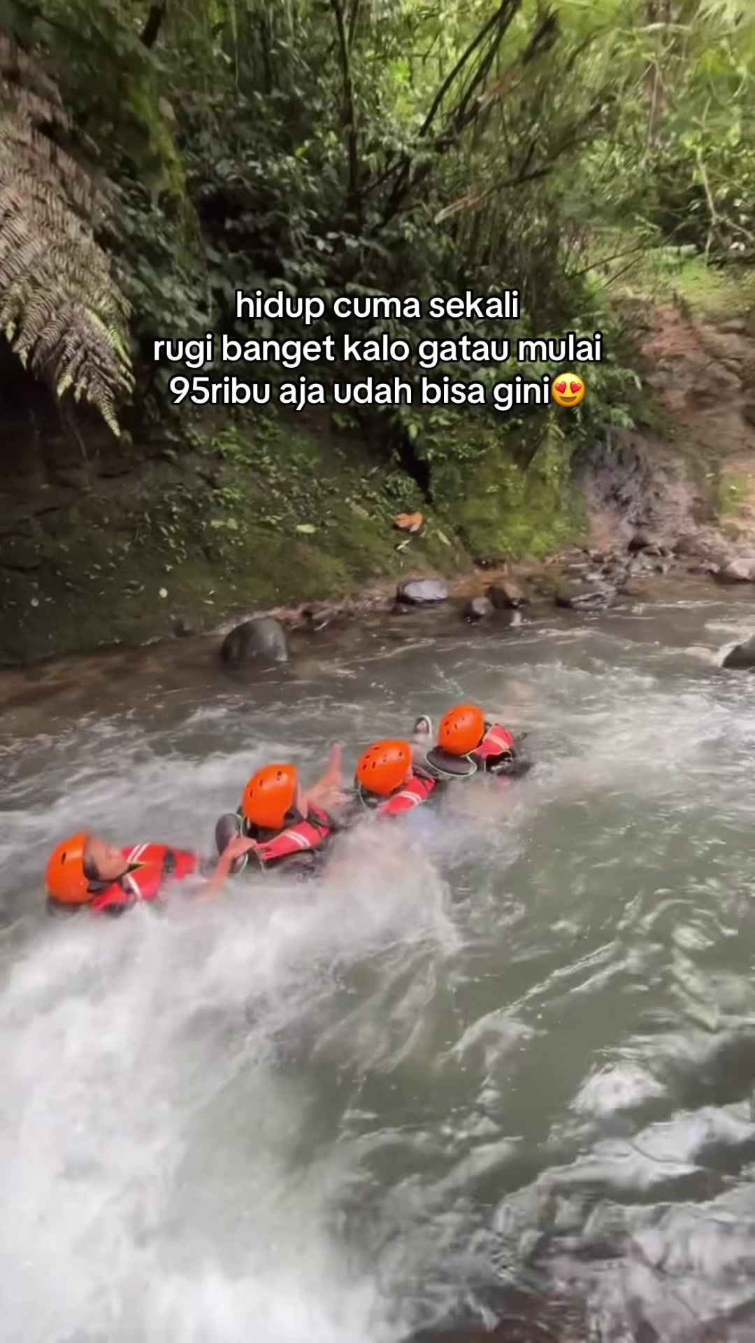 @Curug Naga Treking Bodyrafting