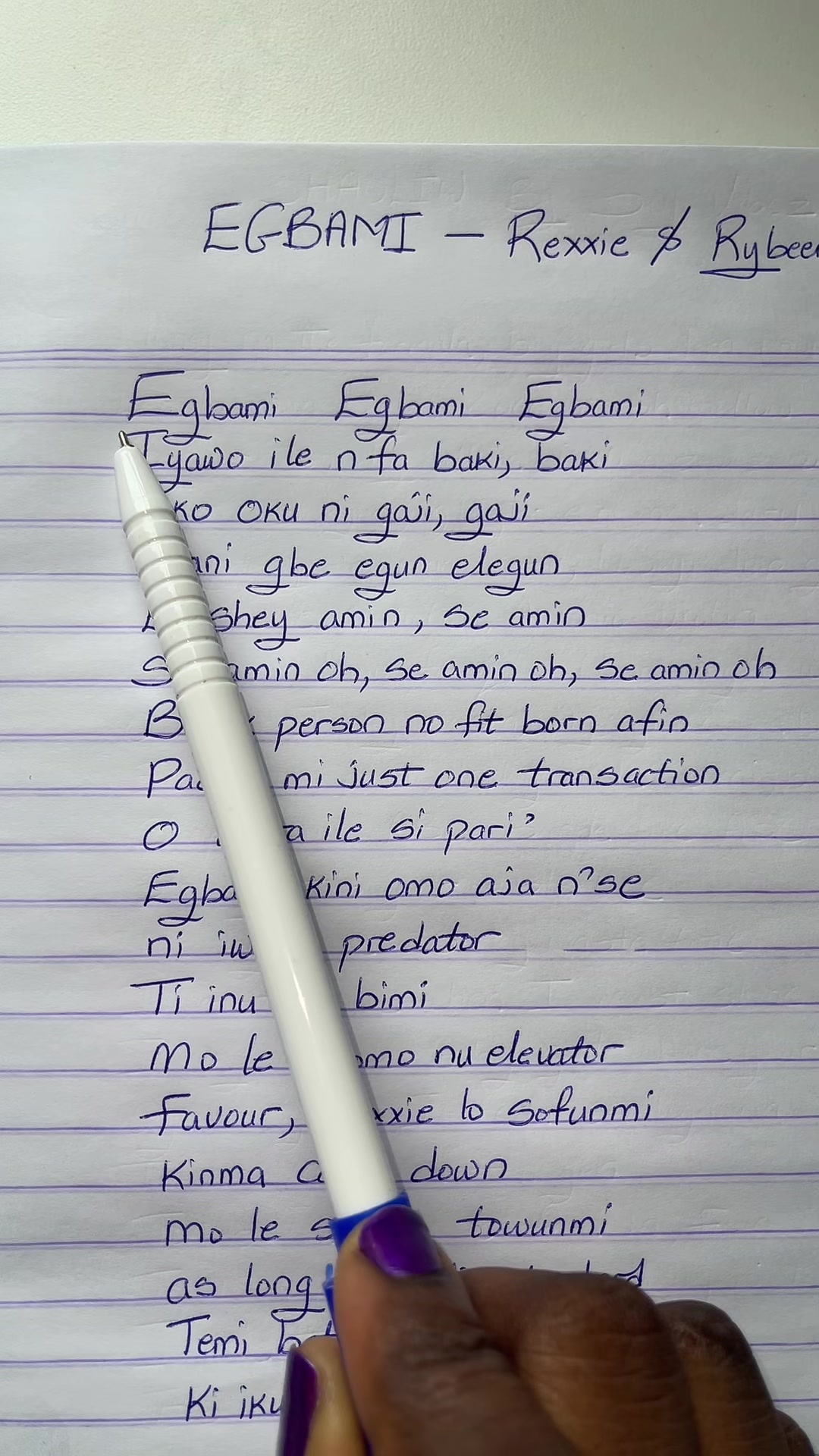 @Lyrics by Bettie 💙