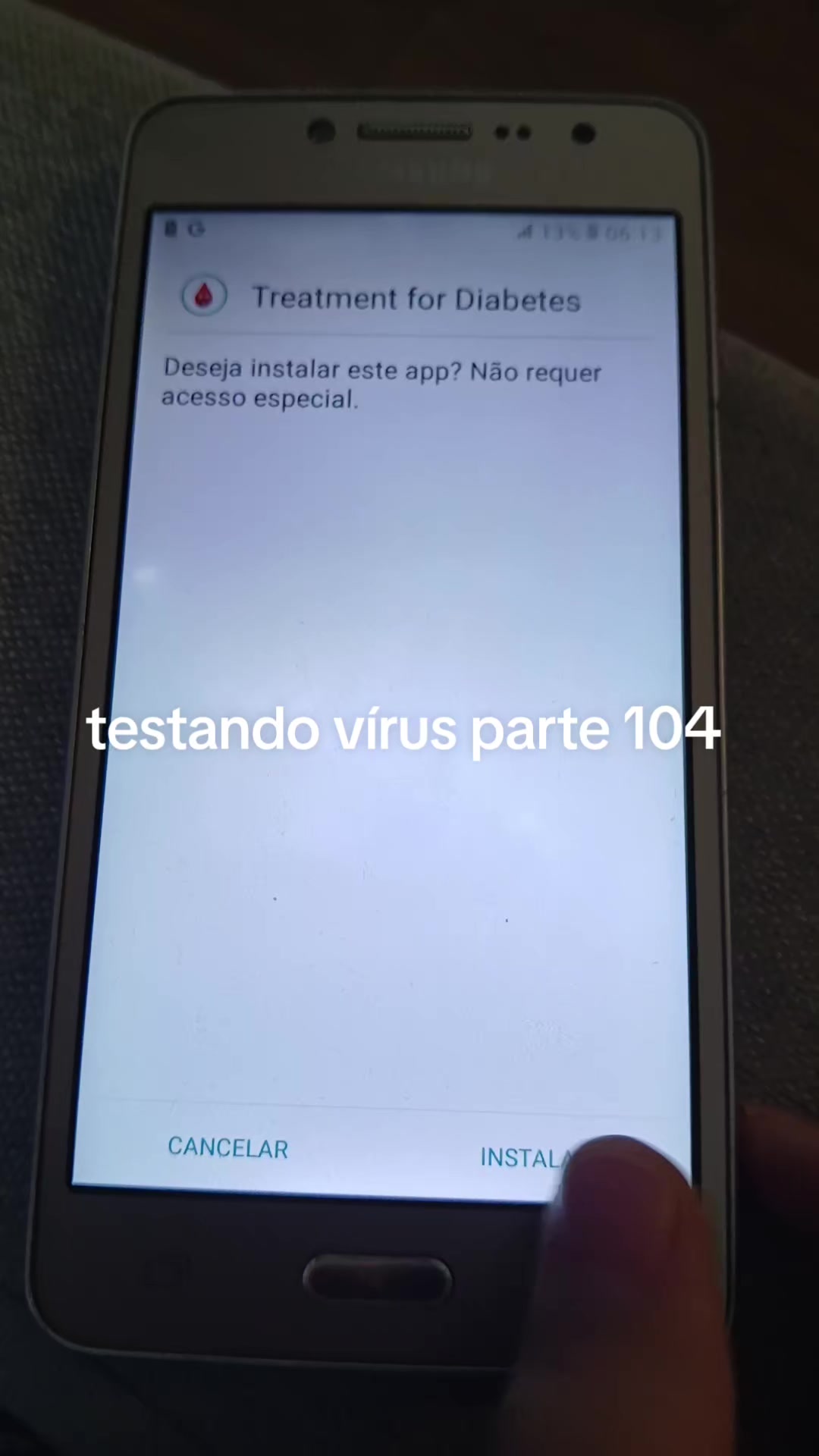 @testador de v&iacute;rus