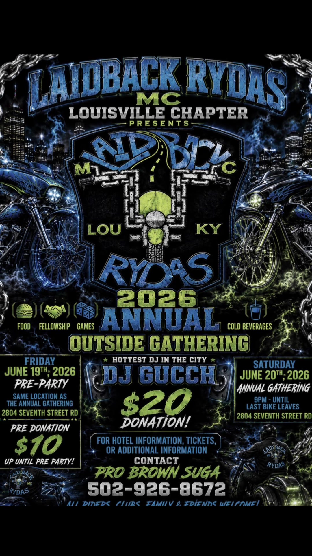 @LAIDBACK RYDAS MC